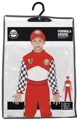 Formule 1 Verkleedkostuum Kind