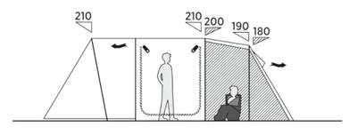 Easy Camp Palmdale 500 Lux tent Easy Camp Palmdale 500 Lux tent