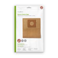 Nedis Stofzuigerzak | 10 Stuks | Papier | voor HE-Goldstar Sweefty / LG Dino | Bruin | 1 stuks - DUBG110HOL10 DUBG110HOL10 - thumbnail