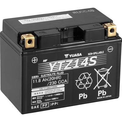 YUASA batterij "ytz14s". battery ytz14s agm