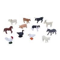 Mojo farmland mini boerderijdieren speelset, 12dlg. - 380053 - thumbnail
