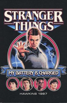 Poster Stranger Things 5 - My Battery is Charged 61x91,5cm