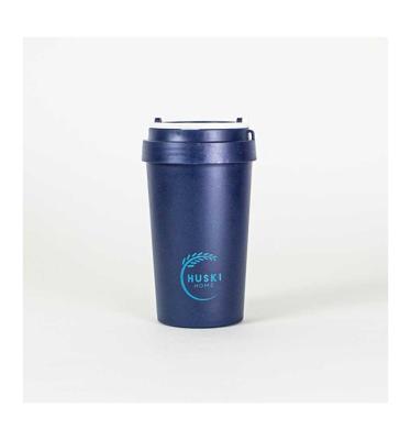 Rice husk travel cup midnight 400 Milliliter