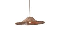 GOOD&MOJO Hanglamp 'Cancun' Rattan, 53cm, kleur Naturel - thumbnail