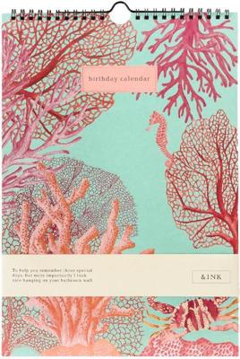 &INK Verjaardagskalender-Aqua - Overig (8719325945171)
