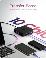 ICY BOX IB-DK4090-C Zwart - thumbnail