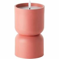 Buitentafellamp - BRILLIANT - LOVERE - Kaarsvorm - Kunststof - 3 W - Terracotta - thumbnail