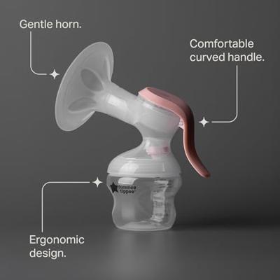 Tommee tippee voor mij gemaakt eenvoudige handmatige, ergonomische, stille, transporteerbare, biberon inbegrepen Tommee tippee voor mij gemaakt eenvoudige handmatige, ergonomische, stille, transporteerbare, biberon inbegrepen