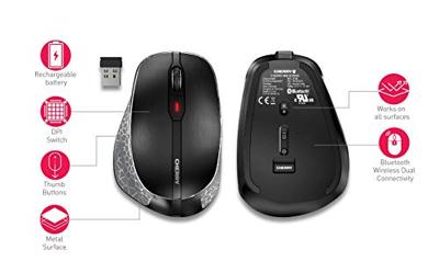 CHERRY MW 8 ERGO Draadloze muis