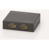Digitus DS-46304 2 poorten HDMI-splitter 3D-weergave mogelijk, Met metalen behuizing 4096 x 2160 Pixel Zwart - thumbnail