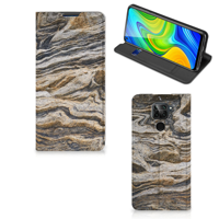 Xiaomi Redmi Note 9 Standcase Steen - thumbnail