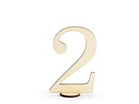 Tafelnummers Hout Elegant 10,5cm - thumbnail