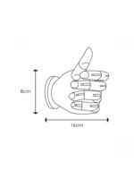 Home sweet home girl snoerhouder hand hout - thumbnail