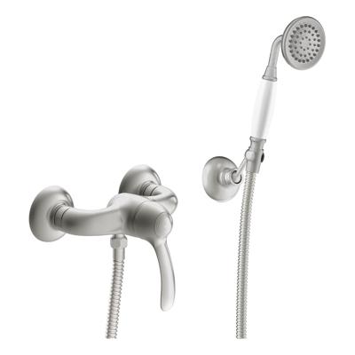 Douchemengkraan Tres Clasic 1 Hendel Incl Handdouche en Doucheslang RVS Tres