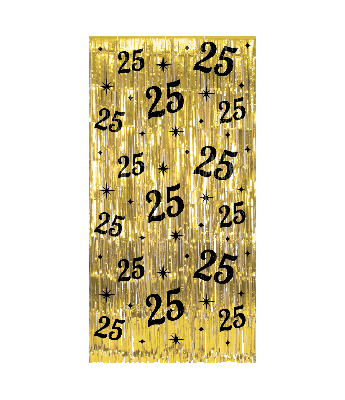 Deurgordijn 25 jaar 200 x 100 cm