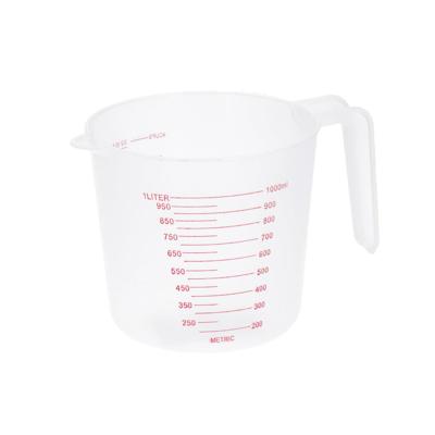 Maatbeker plastic 1 ltr