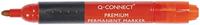Q-CONNECT Premium permanent marker, 3 mm, ronde punt, rood - thumbnail