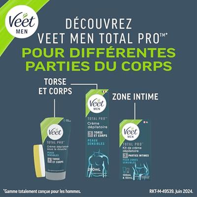Veet Ontharingscreme Man Gevoelige Huid - thumbnail