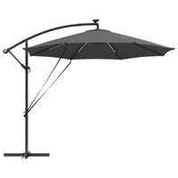 VidaXL Parasol antraciet 294 x 294 x 248 cm polyester en aluminium - thumbnail