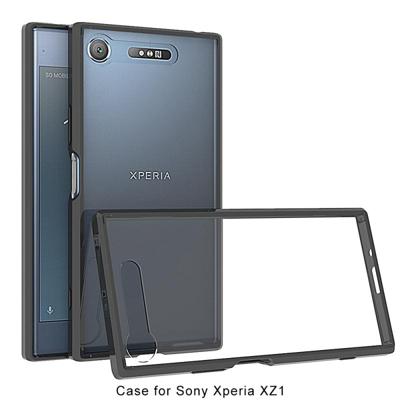 Scratchproof TPU + acryl beschermende case voor Sony Xperia XZ1 (zwart)