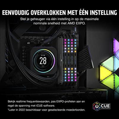 Corsair 32 GB DDR5-5200 Kit werkgeheugen Corsair 32 GB DDR5-5200 Kit werkgeheugen