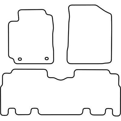 Automatten passend voor Toyota Yaris Verso 1999-2006 TMTO515