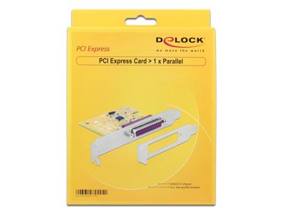 DeLOCK 89445 interfacekaart/-adapter Intern Parallel