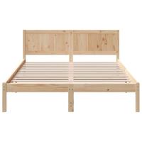 Bedframe Bruin 150 x 200 cm Massief grenenhout - thumbnail