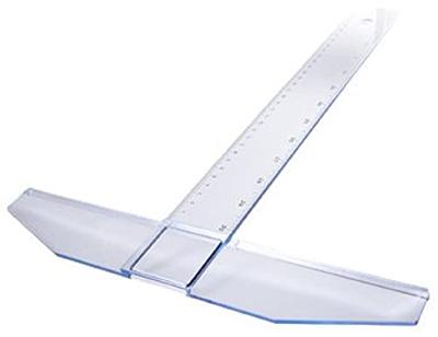 Tekenhaak aristo geocollege 75cm transparant | 5 stuks