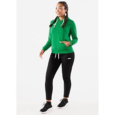 JAKO 6865K Jas Met Kap Base Kids - Sportgroen - 140