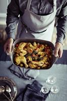 Emile Henry Ovenschaal - Argile - 29 x 19 cm / 1.6 liter - thumbnail