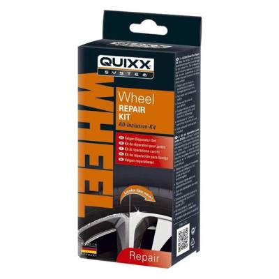 Quixx wheel repair kit / wielreparatieset - voor zilverkleurige velgen Quixx wheel repair kit / wielreparatieset - voor zilverkleurige velgen