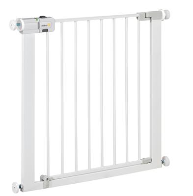 VEILIGHEID 1ST Gemakkelijk te sluiten veiligheidsbarrière voor kinderen - metaal - wit