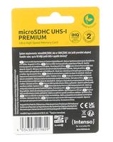 Intenso Premium microSDHC-kaart 16 GB Class 10, UHS-I Incl. SD-adapter - thumbnail