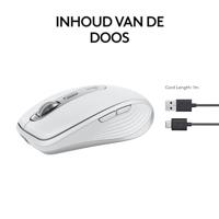Logitech MX Anywhere 3S Muis Radiografisch Optisch Lichtgrijs 6 Toetsen 8000 dpi - thumbnail