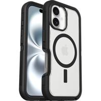 Otterbox Defender XT Backcover Apple iPhone 16 Zwart, Transparant MagSafe compatible, Stootbestendig - thumbnail