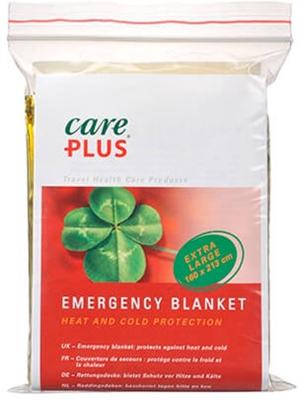 Care Plus Emergency blanket gold/silver 1 Stuks Care Plus Emergency blanket gold/silver 1 Stuks