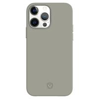 Valenta Leather Back Cover Snap Luxe Apple iPhone 13 Pro Max Grey - thumbnail