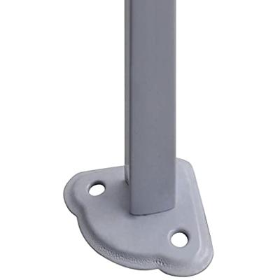 Partytent professioneel inklapbaar 2x2 m staal antraciet