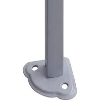 Partytent professioneel inklapbaar 2x2 m staal antraciet - thumbnail