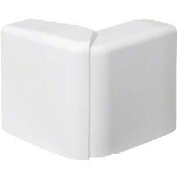 Electro Plint buitenhoek verstelbaar Zwart 55mm - thumbnail