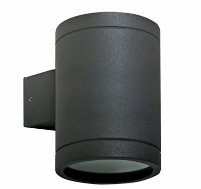 Optica Up en Down Muurlamp Zwart Met LED