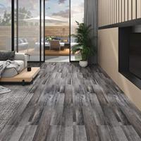 VidaXL Vloerplanken zelfklevend 5,02 m² 2 mm pvc industrieel houtkleur - thumbnail