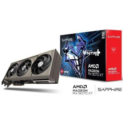 Sapphire AMD Radeon RX 9070XT Videokaart Nitro+ Radeon RX 9070 XT OC 16 GB GDDR6-VRAM PCIe x16 HDMI 2.1, DisplayPort 2.1