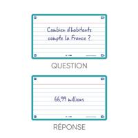 Flashcard Oxford 2.0 75x125mm 80 vel 250gr lijn mint - thumbnail