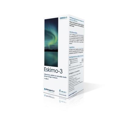 Metagenics Eskimo-3 Visolie Limoensmaak 105ml