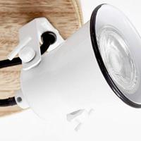 Brilliant Seed 82224/05 Plafondspot LED GU10 10 W Wit, Hout (licht) - thumbnail