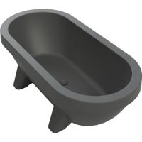 Gardentub Buitenbad 194x94x66 cm 350L Antraciet - thumbnail