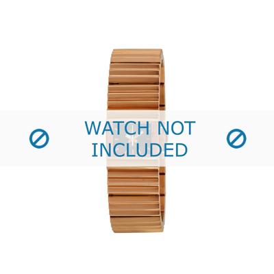 Diesel horlogeband DZ5268 Roestvrij staal (RVS) Rosé 20mm