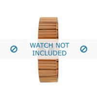 Diesel horlogeband DZ5268 Roestvrij staal (RVS) Rosé 20mm - thumbnail